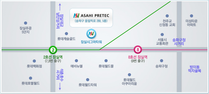 서울사무실 약도이미지